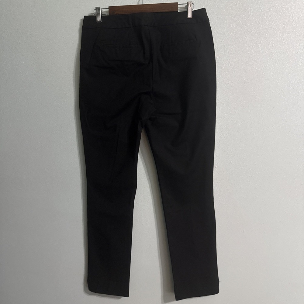 Boden Richmond Pants Women Black Size 10R Stretch‎ Cotton Career Work Trousers - Picture 3 of 7